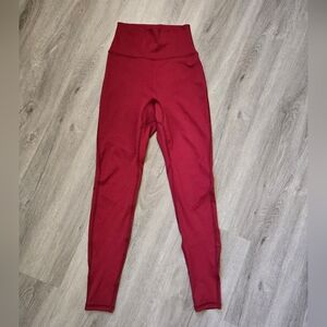 BuffBunny Burgundy High-Waist Leggings